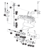 4 Cyl 3.0L Large Hub 1990-1993, 6/8 Cyl 1986-1993